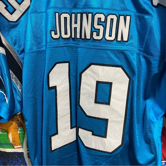 Vintage Reebok Carolina Panthers Keyshawn Johnson Football Jersey - Picture 3 of 9